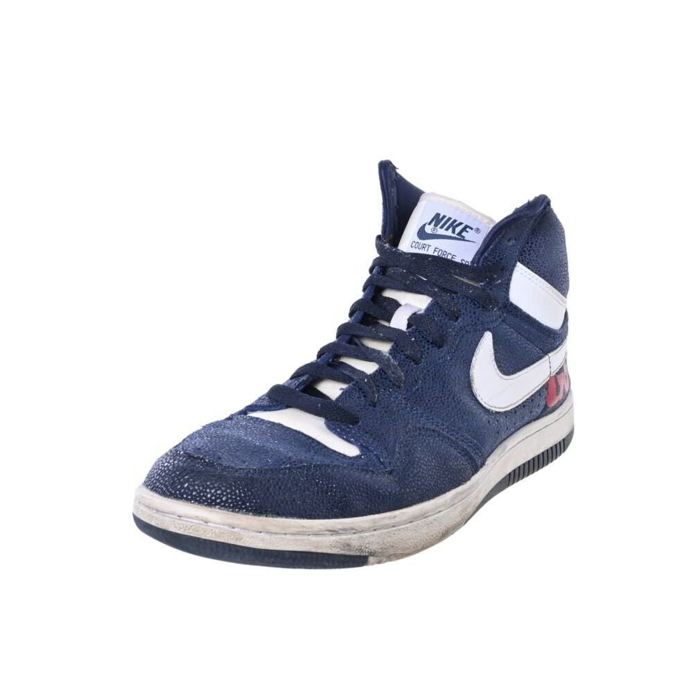 NIKE × GOODENOUGH × fragment NIKE LAB COURT FORCE SP スニーカー US10 米国海軍 ナイキ 【中古】