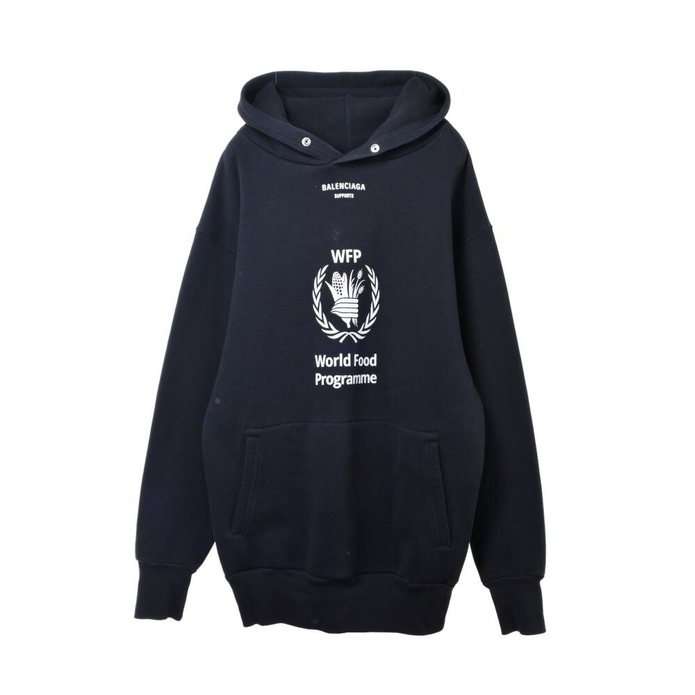 楽天市場】【中古】 バレンシアガ BALENCIAGA 20SS Bonjour Bal Hoodie