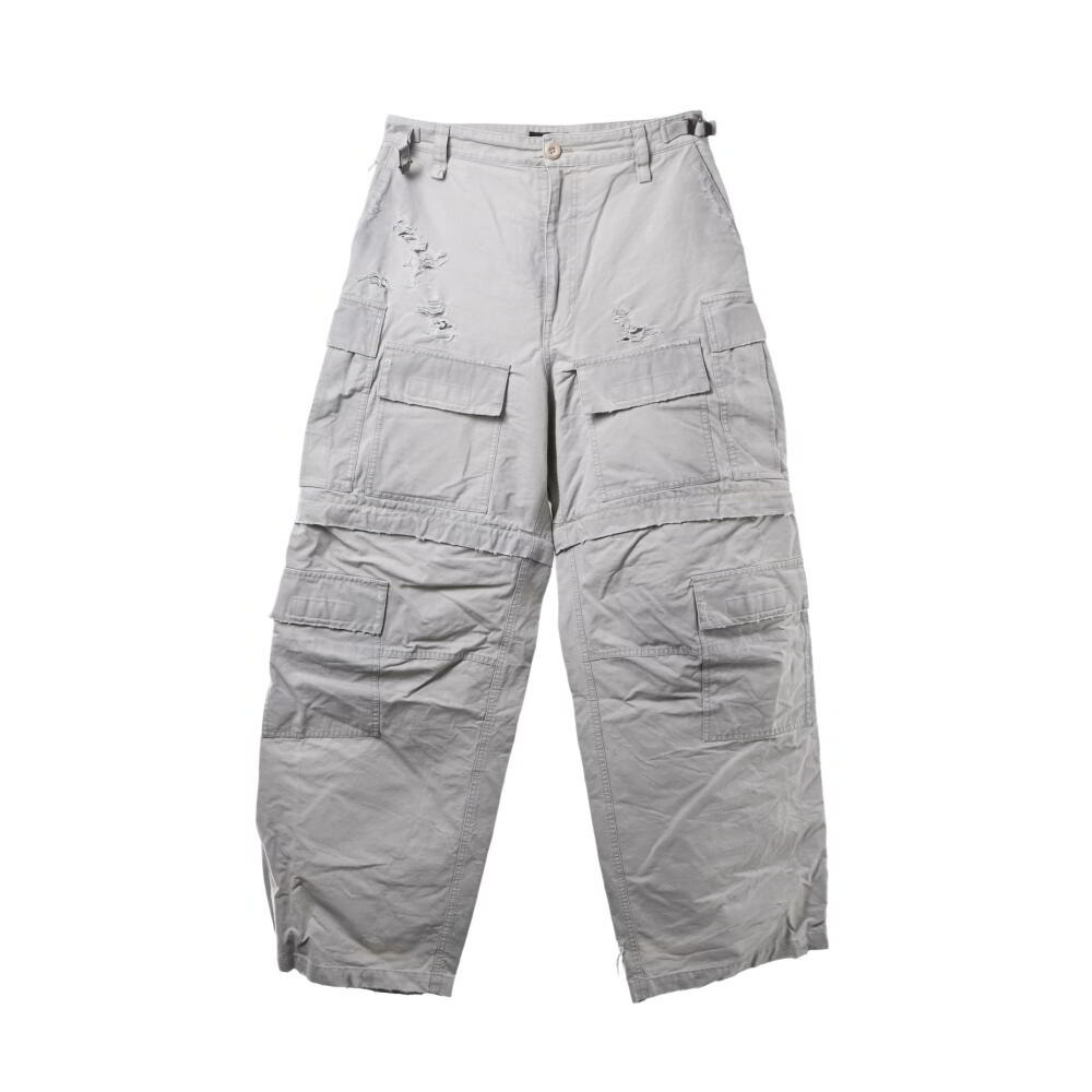 楽天市場】BALENCIAGA バレンシアガ 23AW FLARED CARGO PANTS フレア