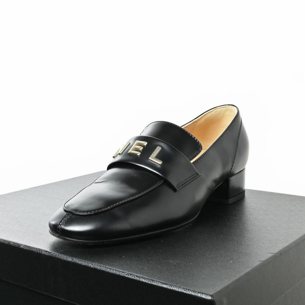楽天市場】【中古】CHANEL シャネル ココマーク ローファー 23A G45074