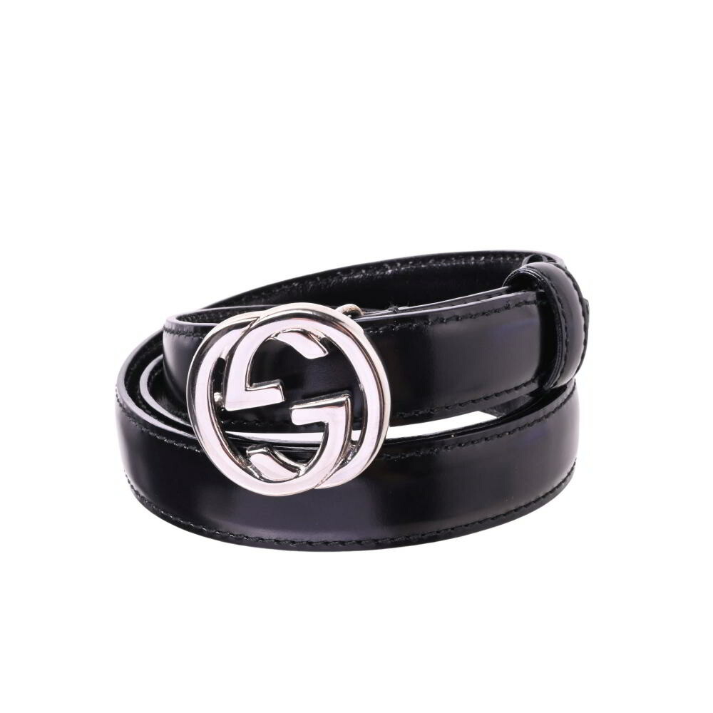 楽天市場】【グッチ】Gucci パール ダブルG バックル レザー ベルト