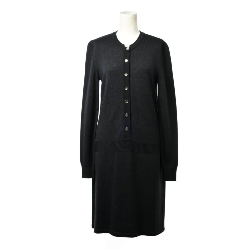 楽天市場】CHANEL シャネル ココマーク 半袖 ニット ワンピース ウール