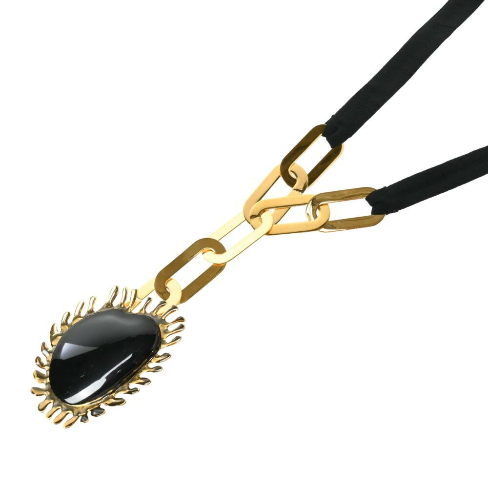 楽天市場】マルニ MARNI ネックレス アイボリーxゴールドxブラック