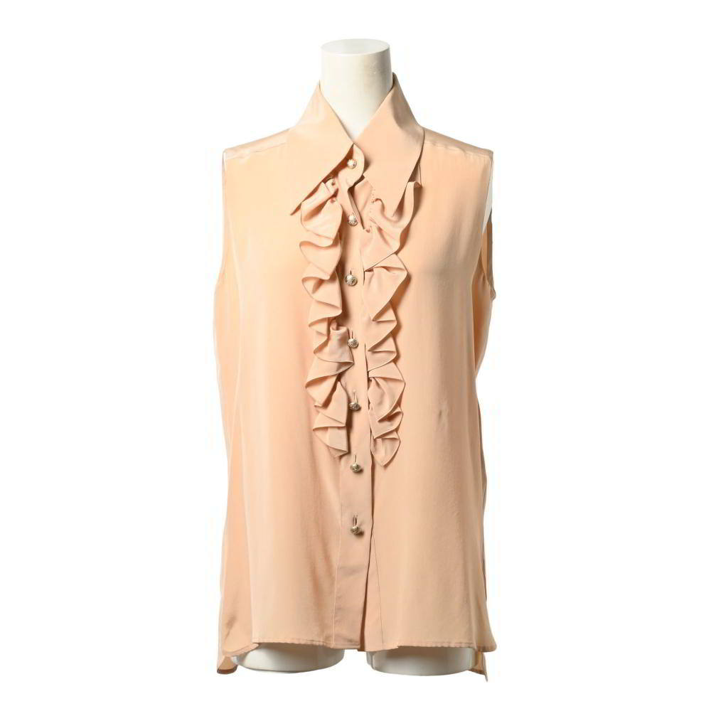 楽天市場】【シャネル】Chanel 06C シルク ノースリーブ ブラウス ココ