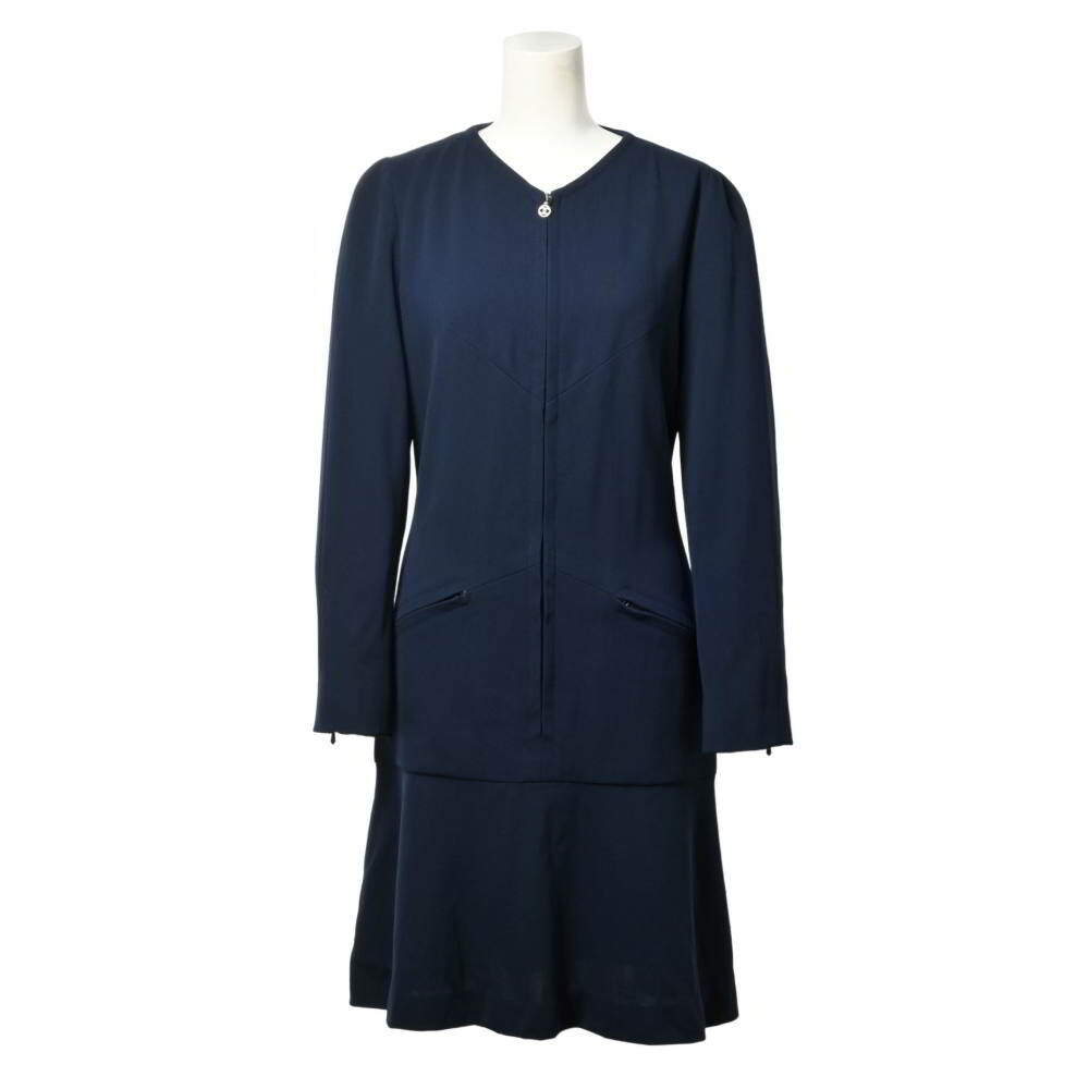 楽天市場】CHANEL シャネル ココマーク 半袖 ニット ワンピース ウール