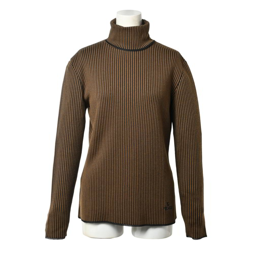 楽天市場】【フェンディ】Fendi ロゴ タートルネック ニット トップス