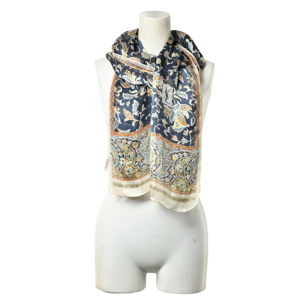 楽天市場】【送料無料】 イヴ サンローラン スカーフ オレンジ