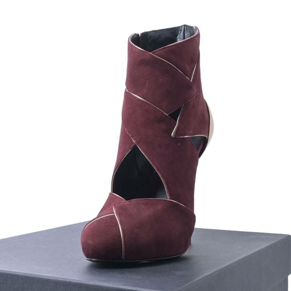 Giuseppe Zanotti Design NANA 105 PINOT スエード パンプス 35 ボルドー ジュゼッペザノッティデザイン 【中古】｜CYCLE HEARTS店