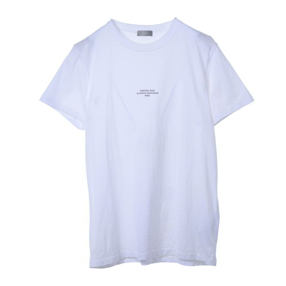 Dior HOMME 綿織物 刷り上げる プルオーバー M 白いこと ディオールオム 【中古】
