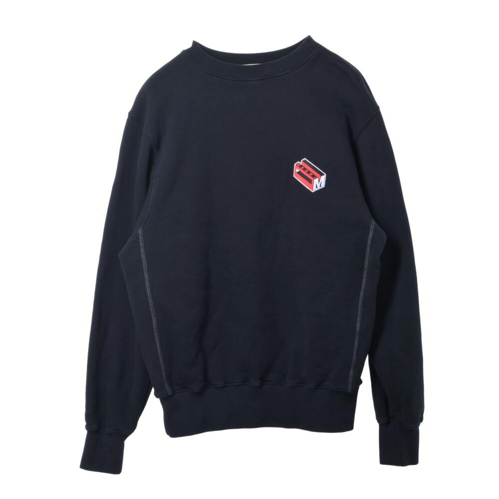 MARNI ワッペン付き クルーネック スウェット 48 ブラック マルニ 【中古】｜CYCLE HEARTS店 16,186円