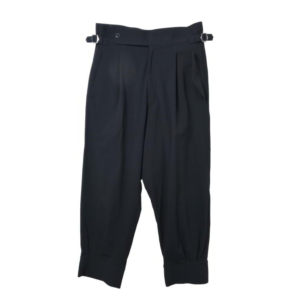 Ujoh タック ボリューム カフ パンツ 3 ブラック ウジョー 【中古】｜CYCLE HEARTS店