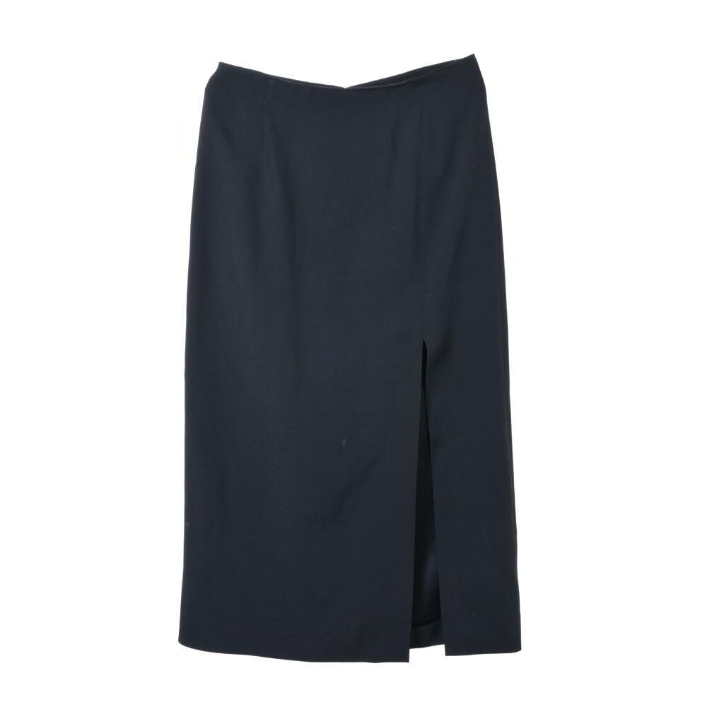 RED VALENTINO アセテート人絹 細長い切口 スコート 38 黒いこと レッドヴァレンティノ 【中古】