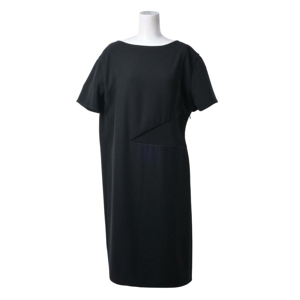LANVIN 原料品うつり変わり PO お召しもの 衣装 38 黒いこと ランバン 【中古】