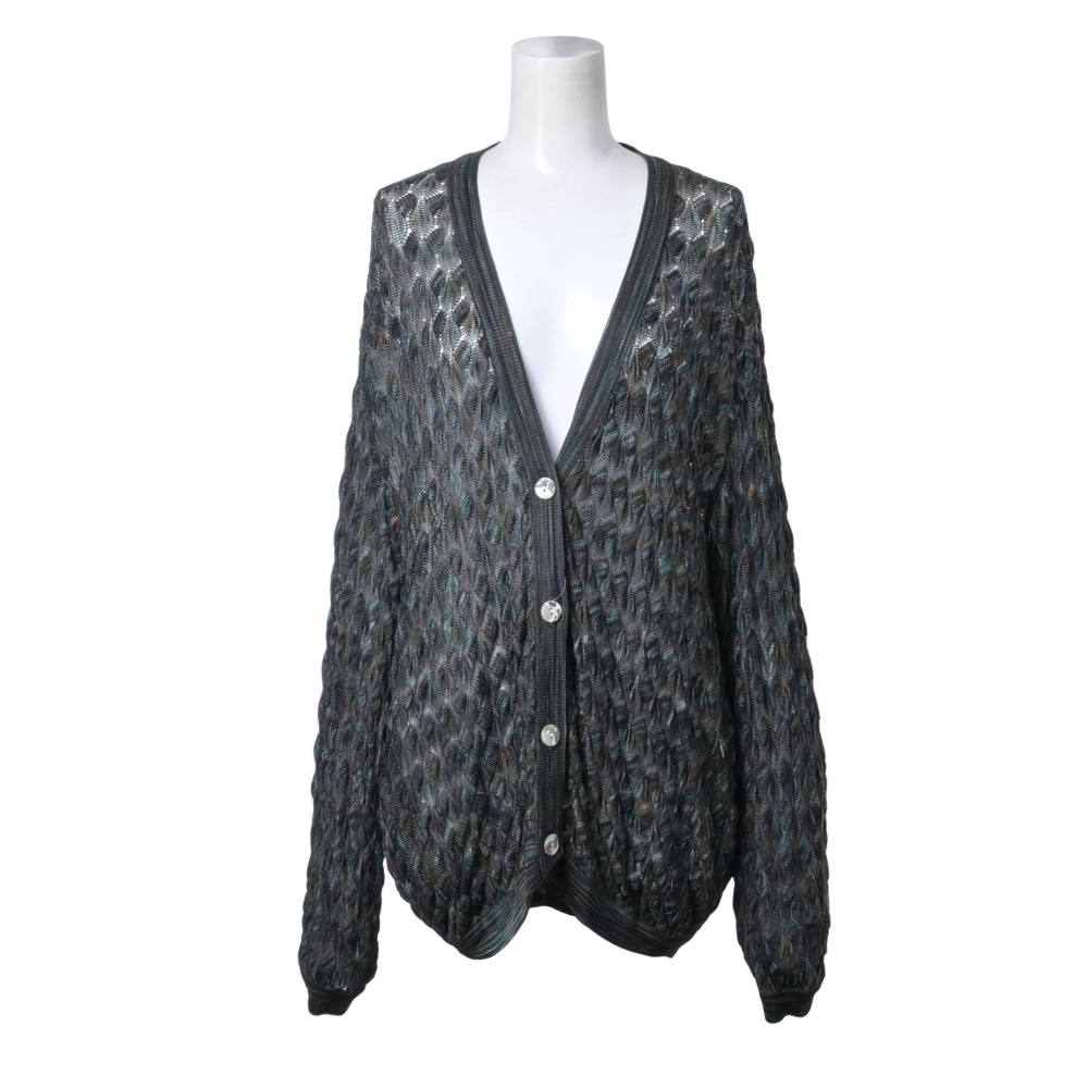 MISSONI 1980s レーヨン シアー ニット カーディガン - マルチ ミッソーニ 【中古】｜CYCLE HEARTS店