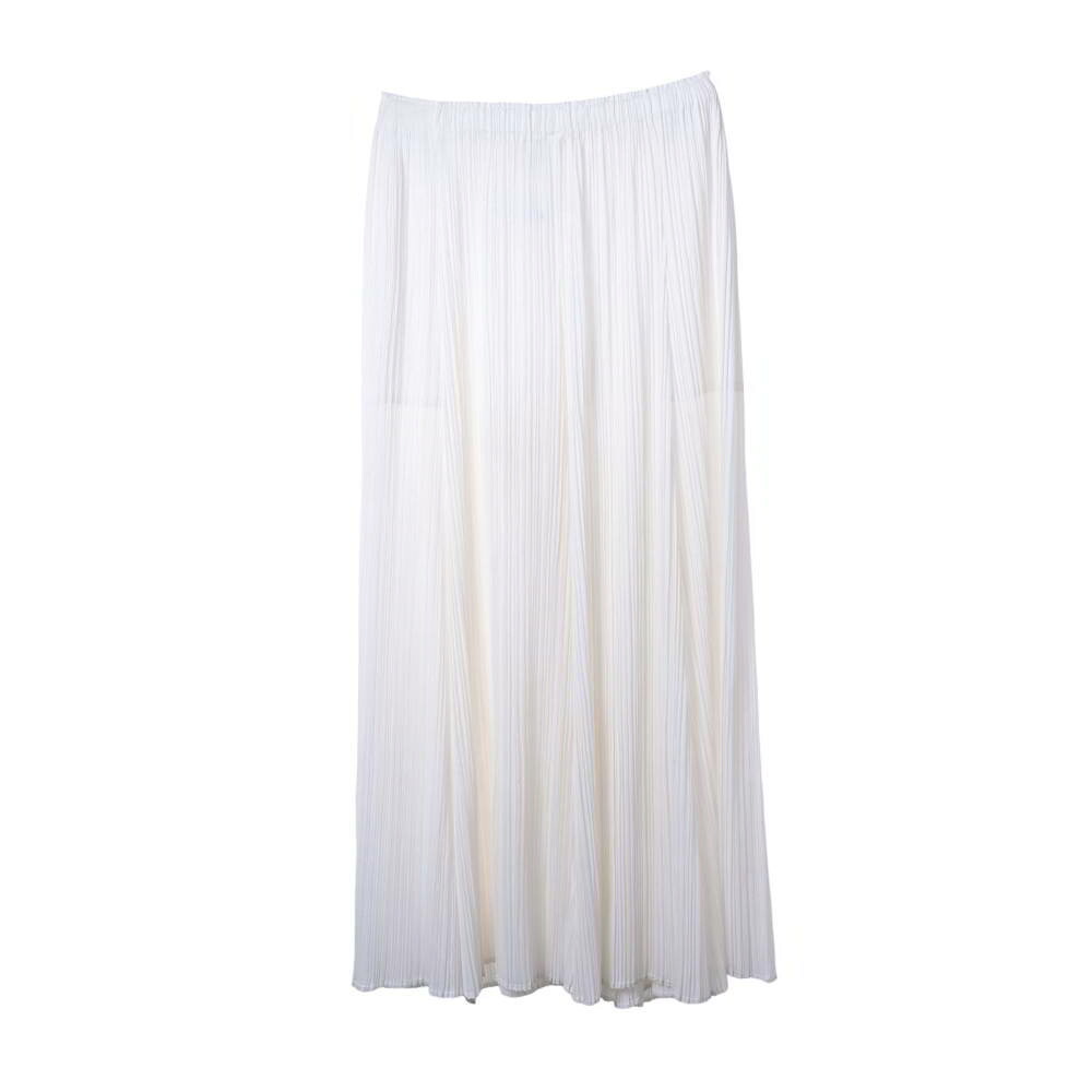 PLEATS PLEASE PP88-JF592 ワイド プリーツ パンツ 5 ホワイト プリーツプリーズ 【中古】|CYCLE HEARTS店