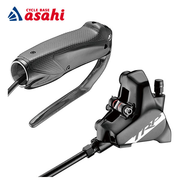 10日～12日最大1800円OFFクーポンあり 【送料無料】ティーアールピー HD-T912 油圧ブレーキ＆レバーセット 片側 フラットマウント 油圧式 19,800円