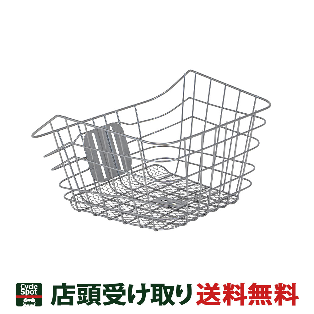 当店限定P10倍 10 4 20:00-10 11 1:59 コーダーブルーム 自転車 前カゴ Khodaa Bloom フロントバスケット-2 (Lサイズ) シルバー 0227085 (assonJ20 J22 J24用)