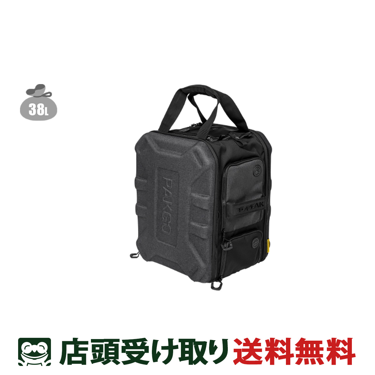 店先受け取り証書押さえる 運動競技銀輪 うしろ側容器に並べる トピーク PAKGO Gearpack  II パックゴー 歯車容器に並べる 2025 TOPEAK [BAG52000]