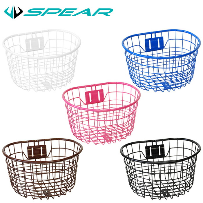 楽天市場 Palmy パールミー 自転車 カゴ 前カゴ 児童用オシャレ丸型ワイヤーバスケット Gko 902 自転車通販spear