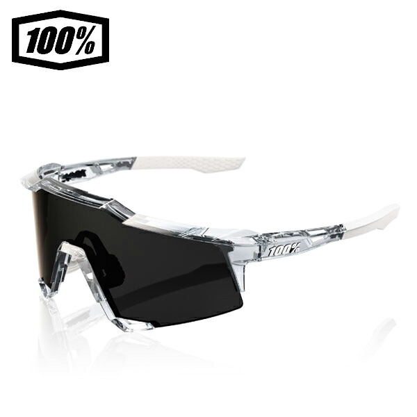 100% ワンハンドレッド SPEEDCRAFT Polished Translucent Clear - Black Mirror