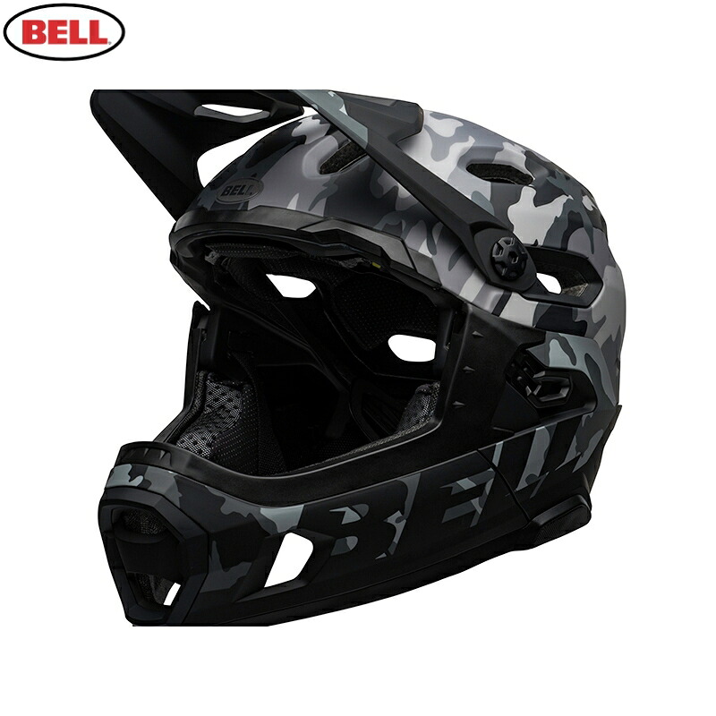 BELL ヘルメット スーパー DH ミップス ブラック カモ L 20