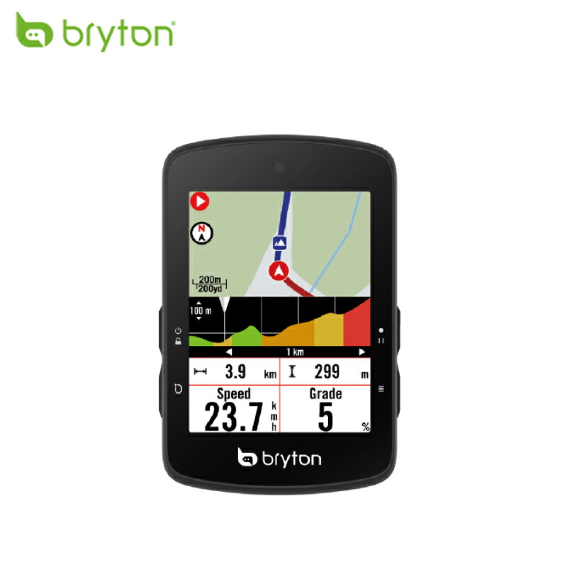 楽天市場】ブライトン Rider Rider S510E 本体のみ bryton : 自転車の