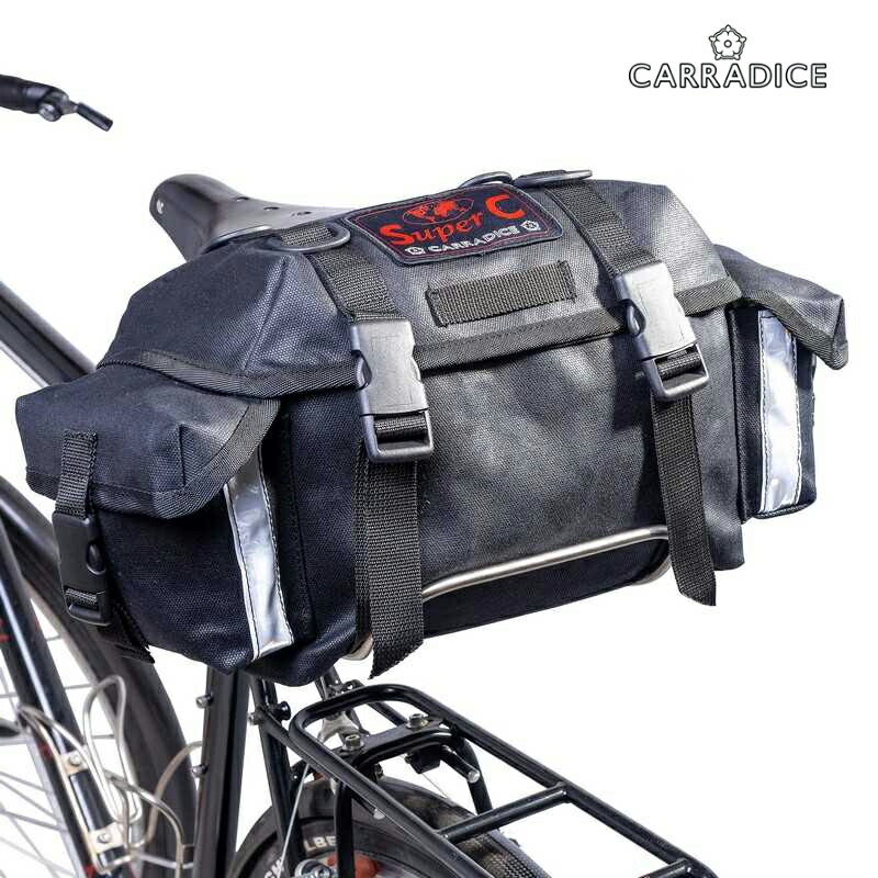 Carradice (キャラダイス) Barley ブラック - サドルバッグ 通勤からツーリングまで！Carradiceのサドルバッグ、Barley