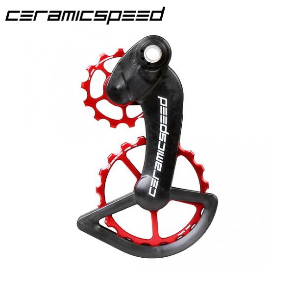 CeramicSpeed セラミックスピード Over Sized プーリーケージ 13/19T レッド　カンパ11s スタンダードベアリング