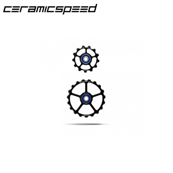 CeramicSpeed セラミックスピード O/Sスペアプーリーキット 1P 13/19T ブラック　【プーリー単体×2個】 スタンダードベアリング 25,926円