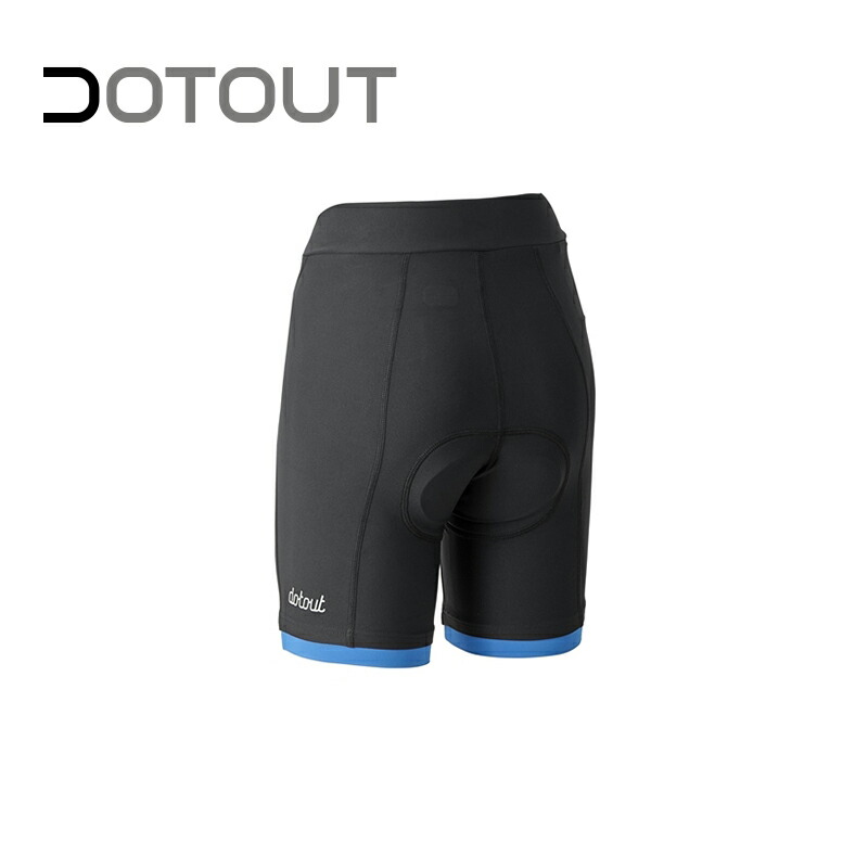 DOTOUT ドットアウト インスティンクト W ショート ブラック-チャイナ ブルー ボトムス