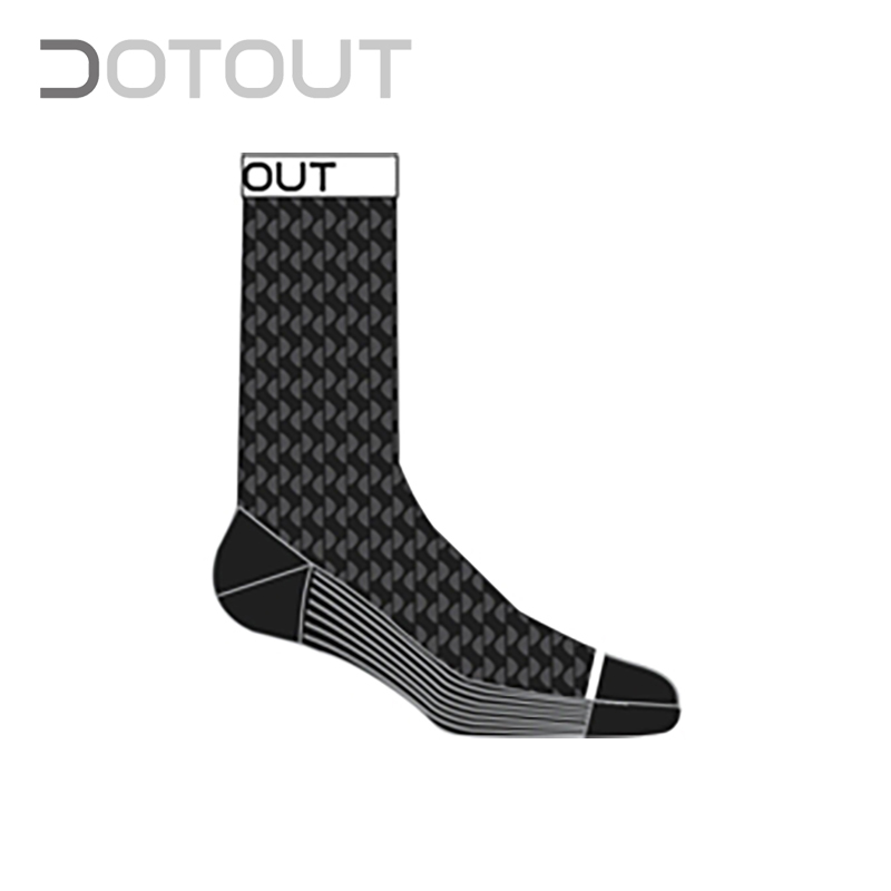 楽天市場】DOTOUT/ドットアウト Square Sock(FW)A21 910 black-white L/XL : サイクリック楽天市場店
