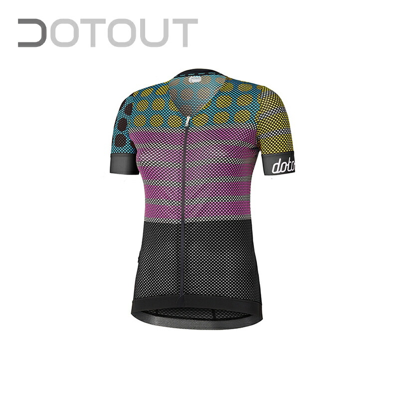 DOTOUT ドットアウト Dots W Jersey 329 pink-black ジャージ