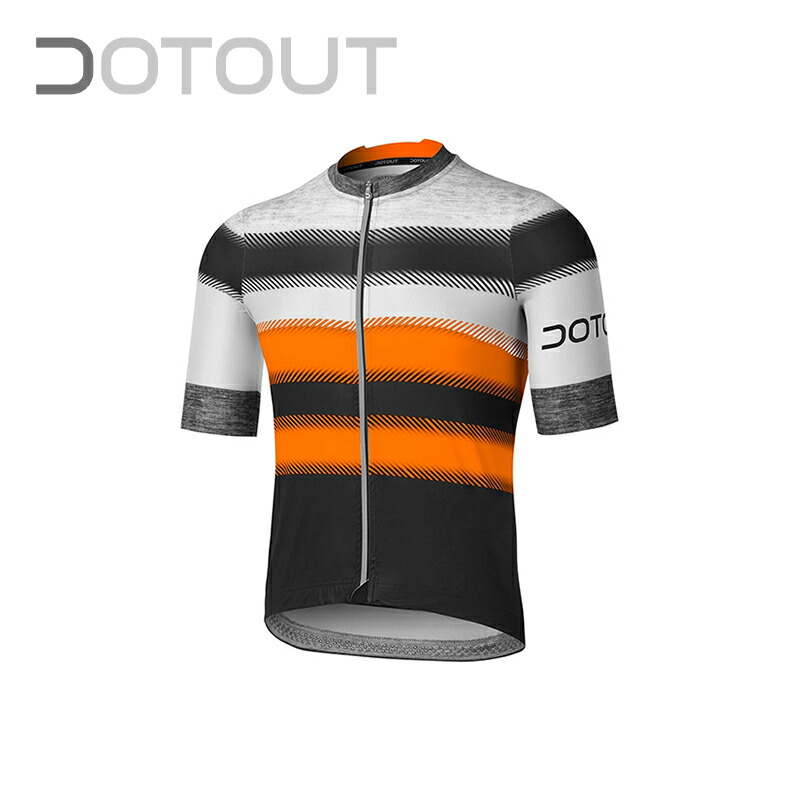 DOTOUT ドットアウト Flex Jersey 802 grey-orange ジャージ