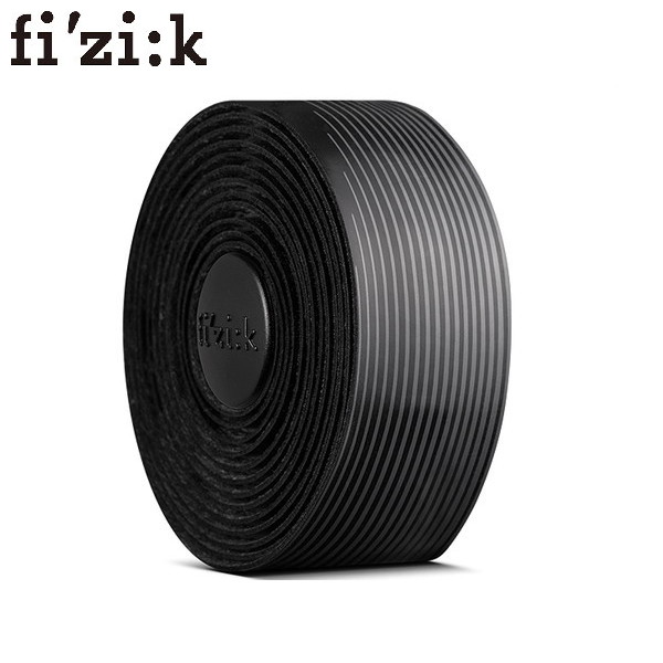 FIZIK フィジーク Vento ベント マイクロテックス タッキー BICOLOR(2mm厚) ブラックxグレー BT15A60042 バーテープ