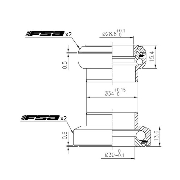 特価 FSA エフエスエー THE PIG NO.7 HS The Pig 4mm alloy 1-1 8 ヘッドパーツ  whitesforracialequity.org