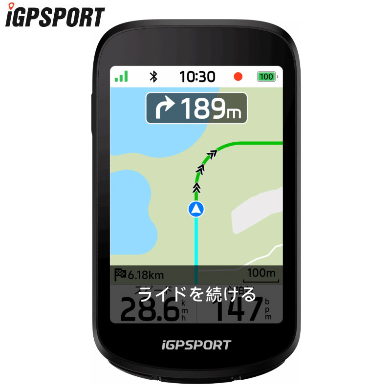 iGPSPORT/アイジーピースポーツ BSC500 フルカラー大画面サイクルコンピューター|サイクリック店