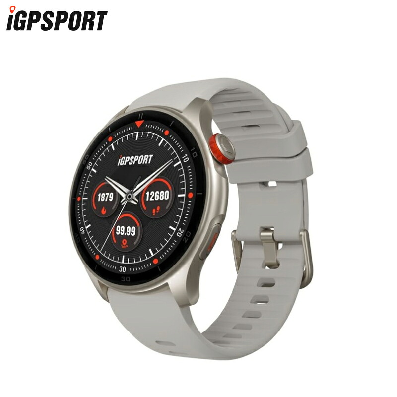 iGPSPORT アイジーピースポーツ LW10 ベージュ スマートウオッチ|サイクリック店