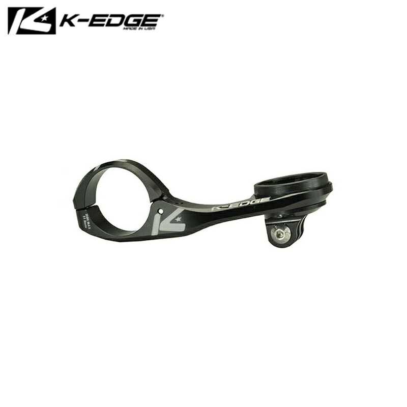 K-EDGE ケーエッジ MAX COMBO MOUNT 31.8MM GARMIN ブラック