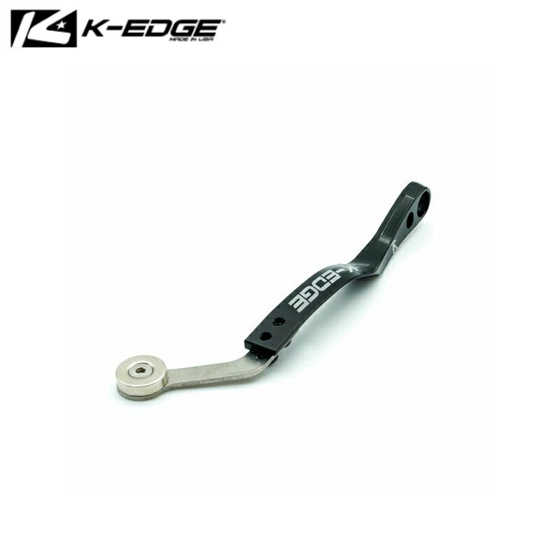 K-EDGE ケーエッジ PRO ROAD BRAZE-ON CHAIN CATCHER W/POWER METER MAGNET ブラック