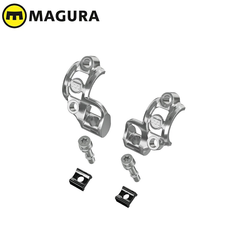 MAGURA マグラ シフトミックス3（SRAMマッチメーカーシフター装着用クランプ・シルバー・左右両側セット）