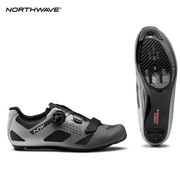 メンズサイクリングシューズ 今季ブランド Northwave ノースウェーブ Storm ビンディングシューズ アンスラ シルバーリフレクティブ カーボン スト ム Refl Anthra Silver Carbon Zivejgovivax Mk