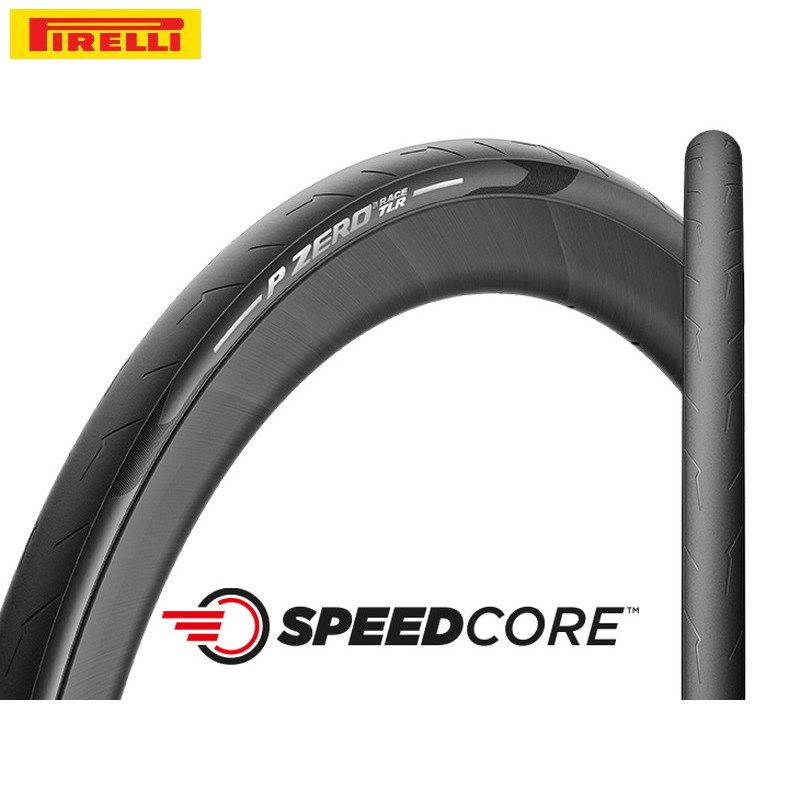 PIRELLI ピレリ P ZERO RACE TLR SPEEDCORE Made in ITALY 700x35c 4155400 タイヤ(ロード/TL-TLR)
