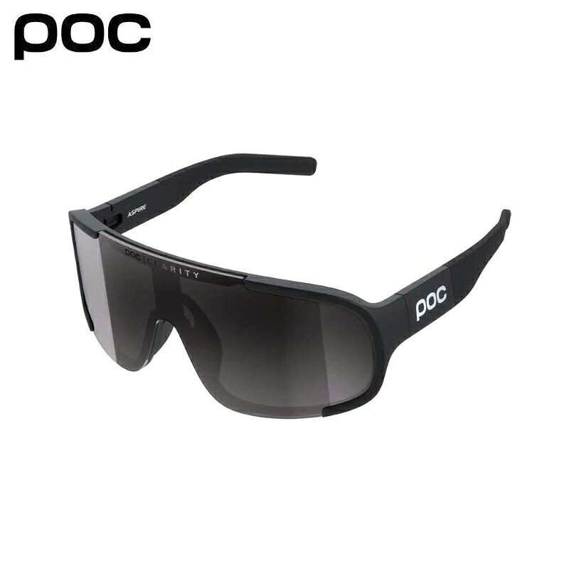 POC ポック アスパイア ワイドフィット Uranium Black/Clarity Universal-partly Sunny Grey [ユニセックス] サングラス｜サイクリック店