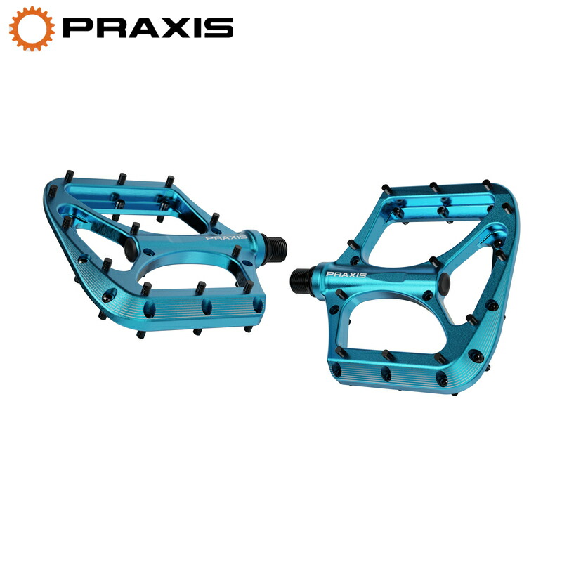 PRAXIS WORKS プラクシスワークス BRODIUM ペダル AQUA(BLUE)：サイ