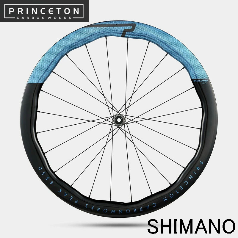 Princeton CarbonWorks Peak 4550 Evolution II ディスクブレーキ Shimano 前後ホイールセット｜サイクリック店