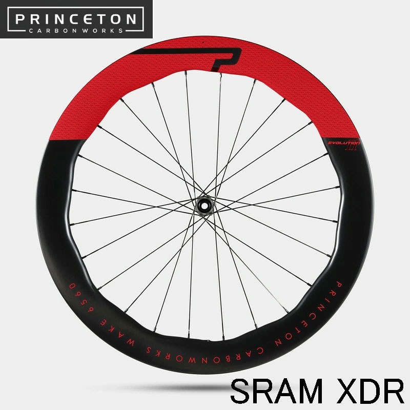 Princeton CarbonWorks Wake 6560 Evolution II ディスクブレーキ SRAM XDR 前後ホイールセット｜サイクリック店 260,395円