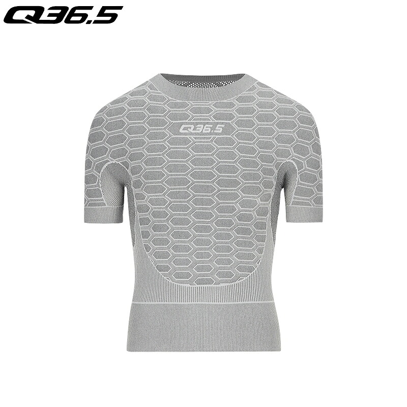Q36.5 Base Layer 2 Short Sleeve Ice Grey ベースレイヤー｜サイクリック店 11,999円
