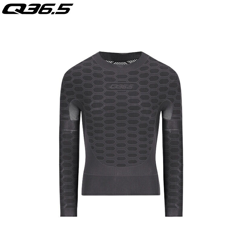 Q36.5 Base Layer 3 Long Sleeve Anthracite Grey ベースレイヤー