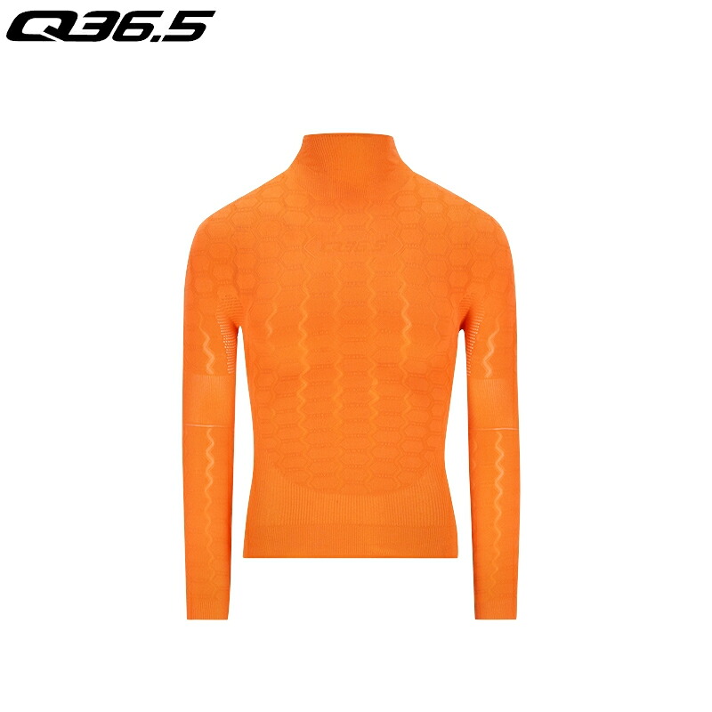 Q36.5 Base Layer 4 Plus Long Sleeve Poppy Orange ベースレイヤー