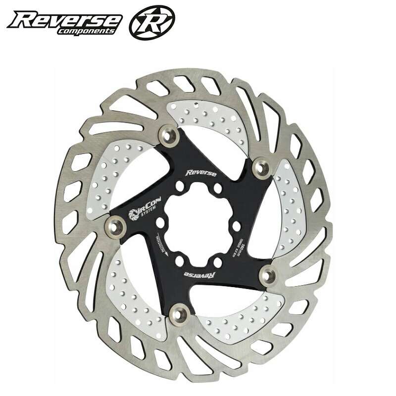 Reverse components AirConディスクローター φ160ｍｍ（ブラック）